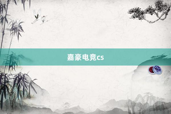 嘉豪电竞cs